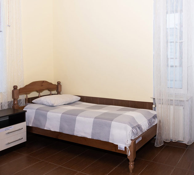 Просторные комнаты