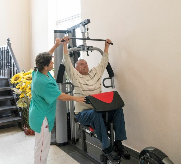 Реабилитация жильцов в нашем пансионате